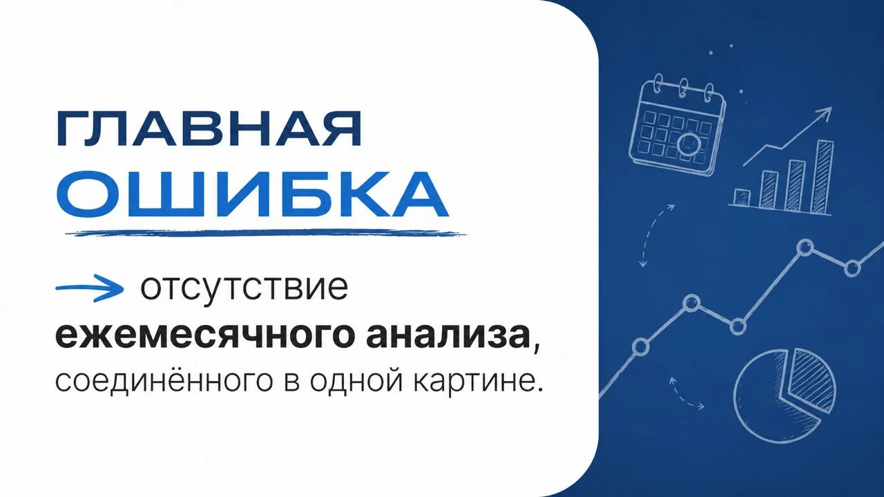 Топ-3 ошибок при подведении итогов года
