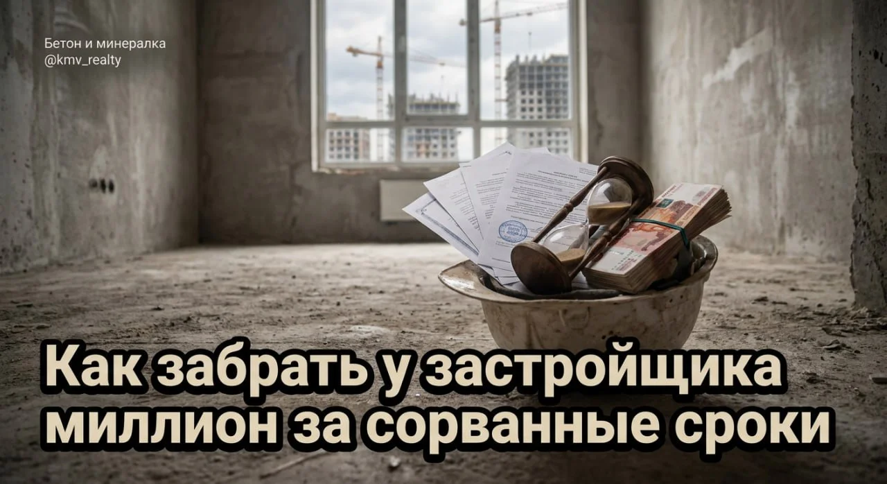 Как забрать у застройщика миллион за сорванные сроки
