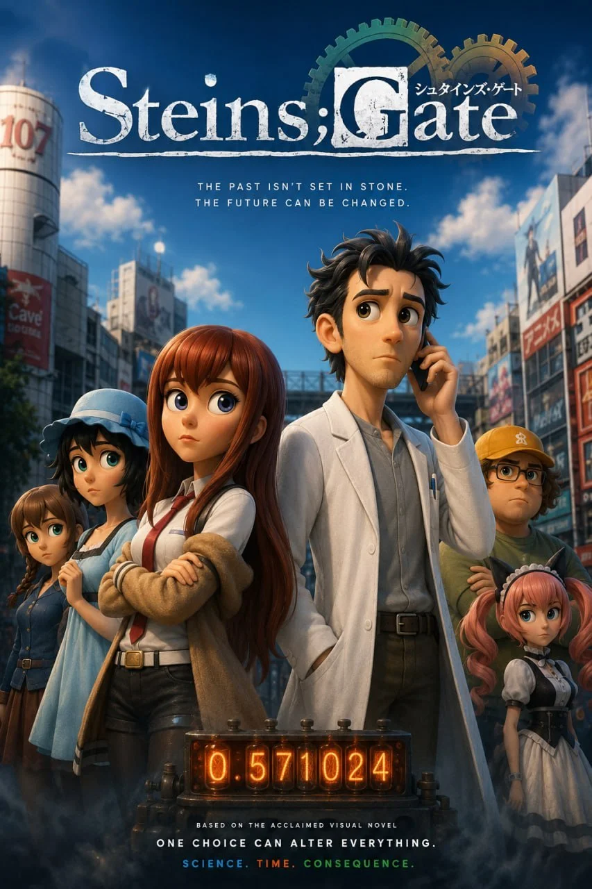 Промпт для генерации: кинопостеры в стиле Pixar