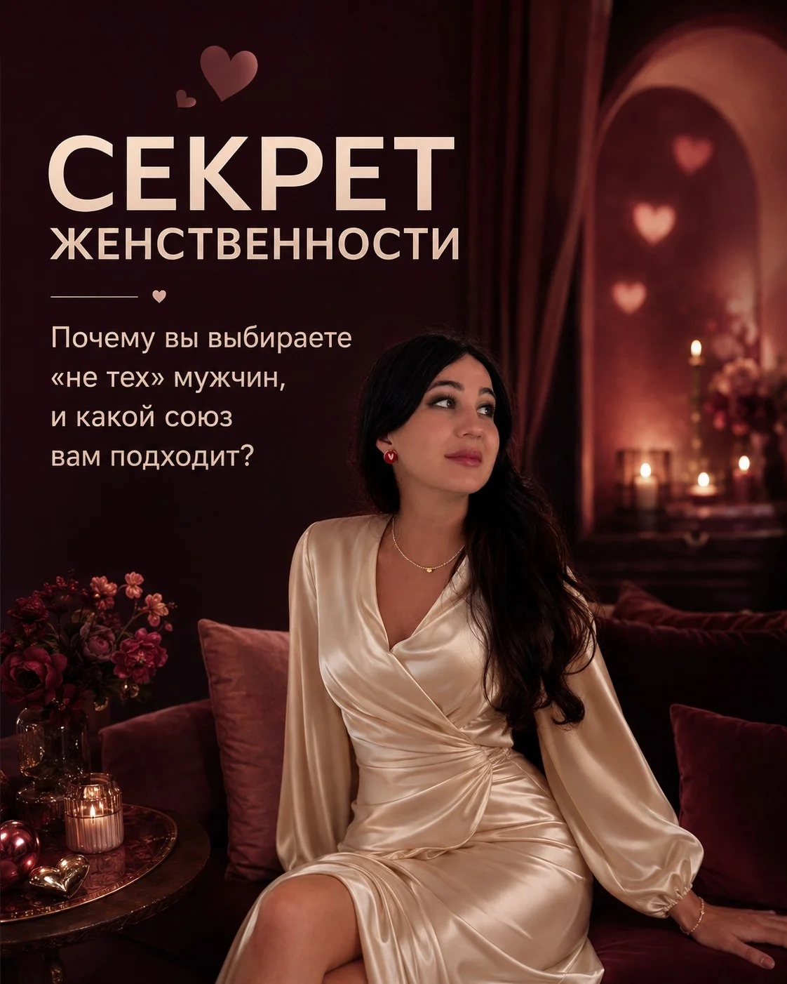 СЕКРЕТ ЖЕНСТВЕННОСТИ. Почему вы выбираете не тех мужчин, и какой союз вам подходит?