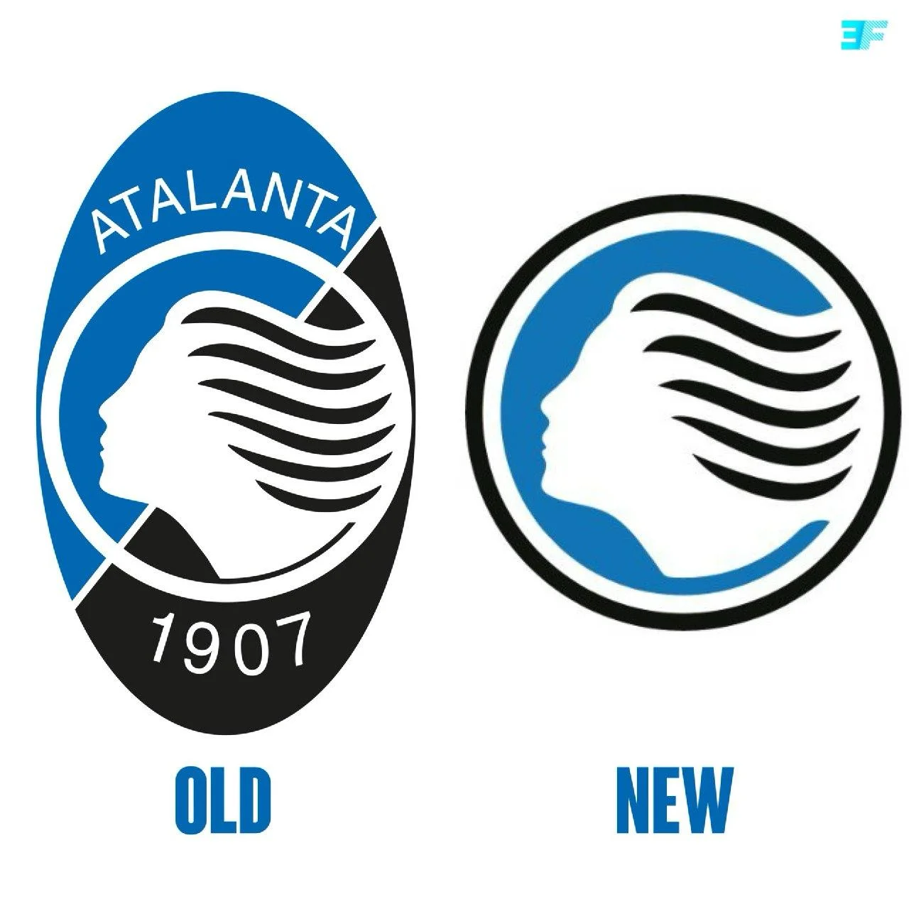 Аталанта объявила о смене логотипа 🔵