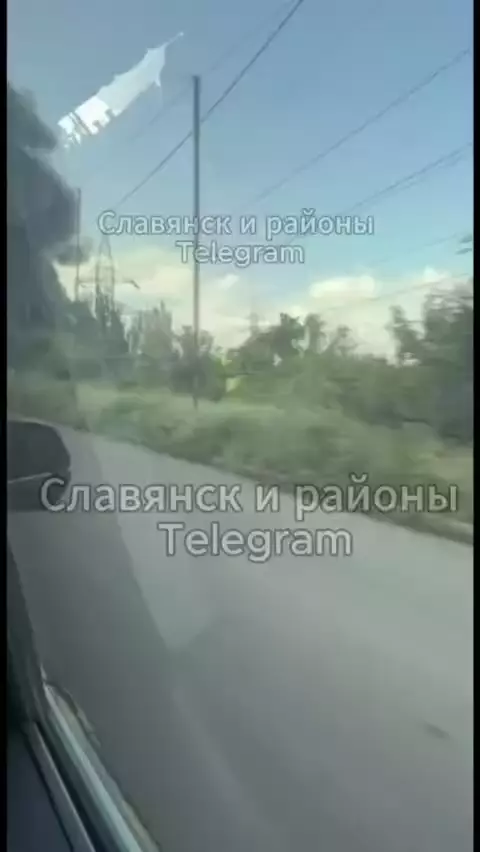 В Славянске боевые действия РФ поразили ещё одну автозаправочную станцию