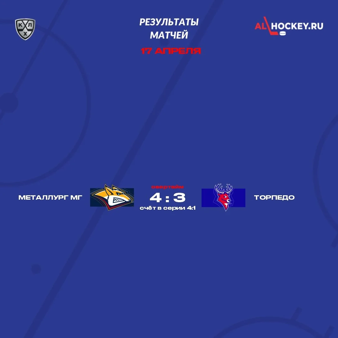 🗓 Результат матча игрового дня в Кубке Гагарина-2026 🏆