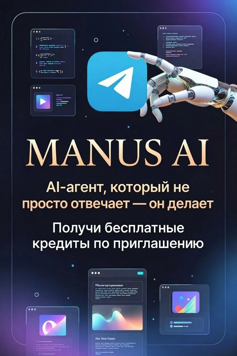 Manus AI — агент, который не просто болтает, а делает работу