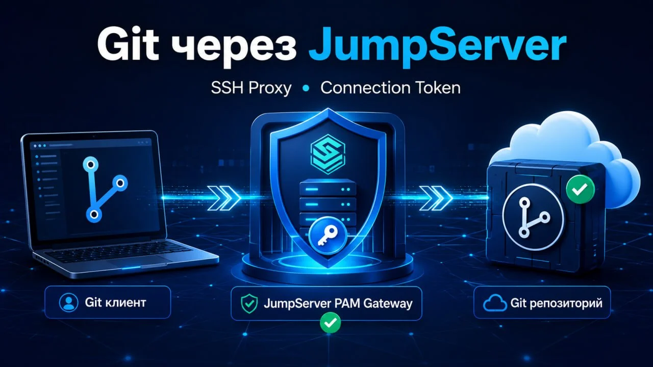 Как использовать Git через SSH-прокси JumpServer