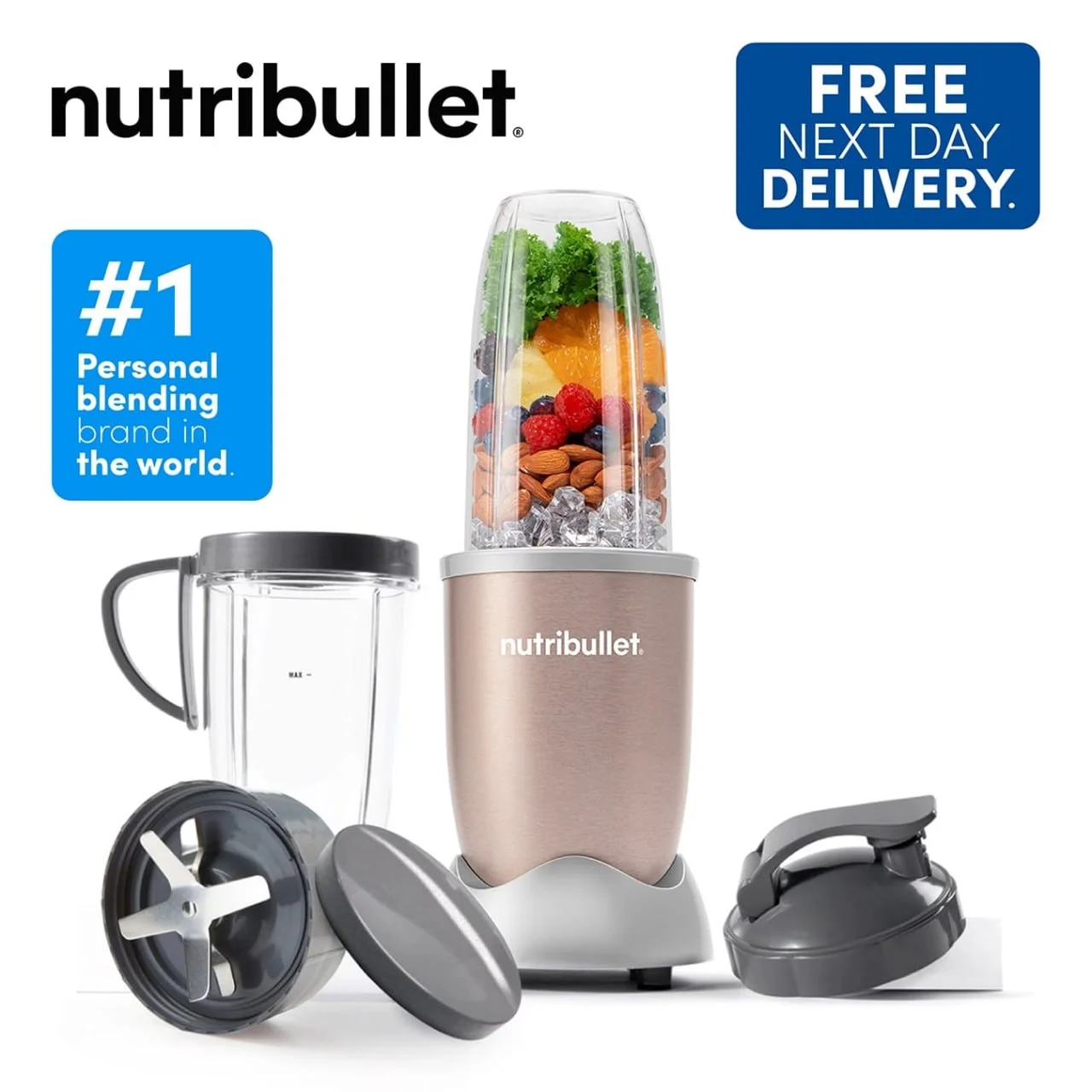 🥤 В тренде: персональные блендеры NutriBullet 900 Series (smoothie‑формат)
