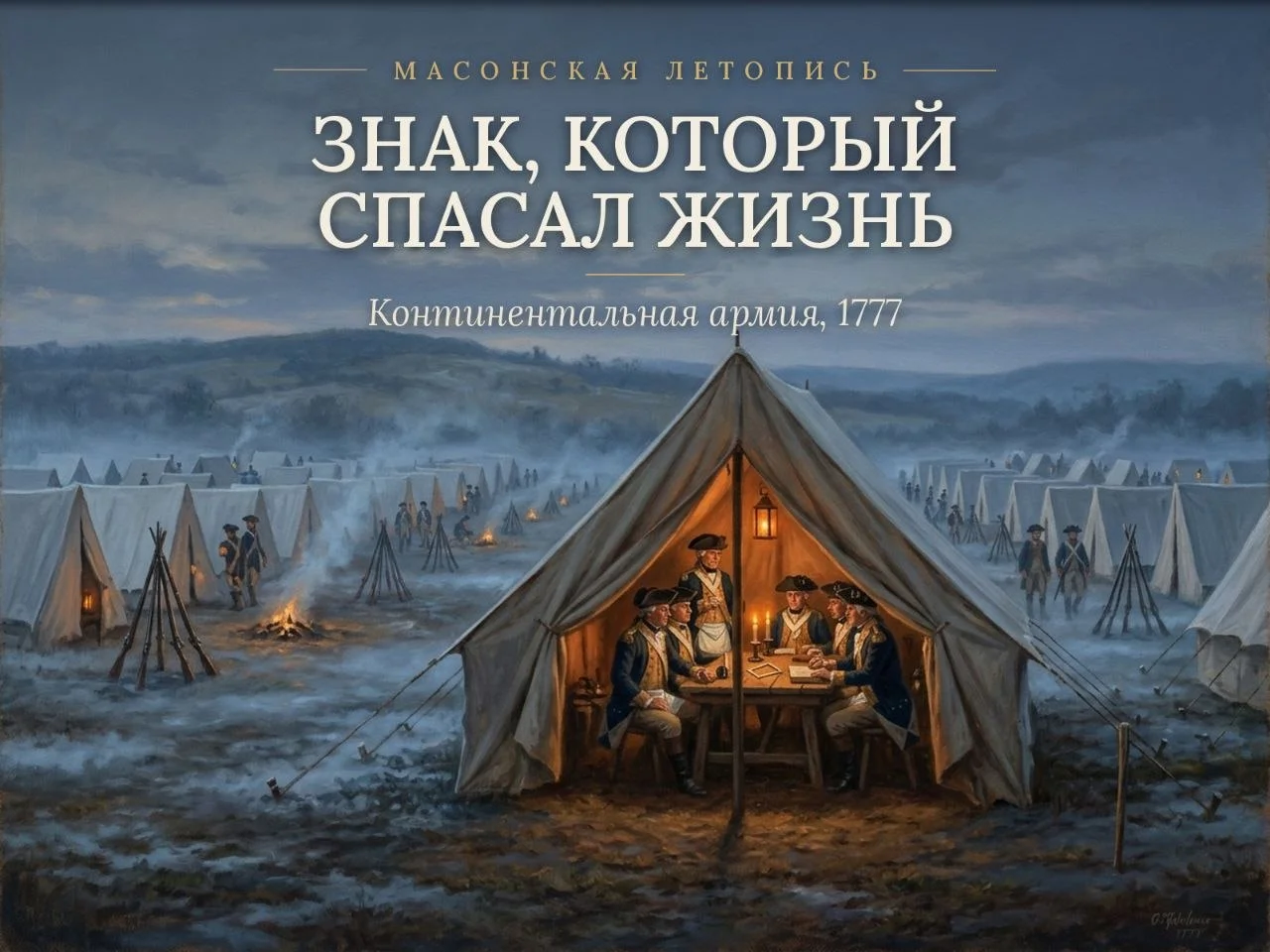 📜 МАСОНСКАЯ ЛЕТОПИСЬ