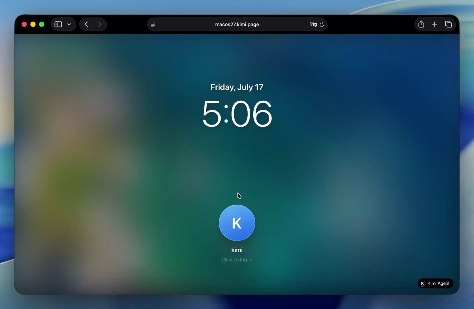 Kimi творит чудеса: парень поручил рою агентов Kimi K3 Max воссоздать macOS 27 в виде веб-приложения
