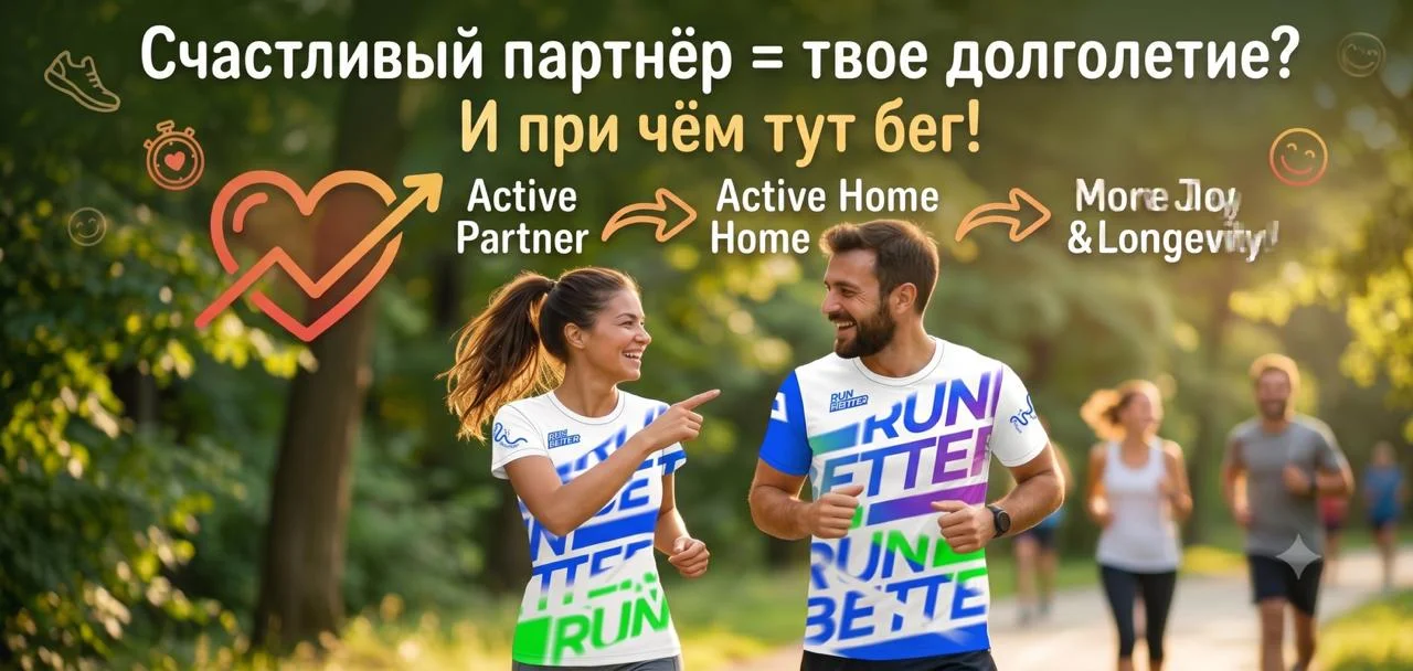 🏃‍♂️ Счастливый партнёр и долголетие — и при чём тут бег