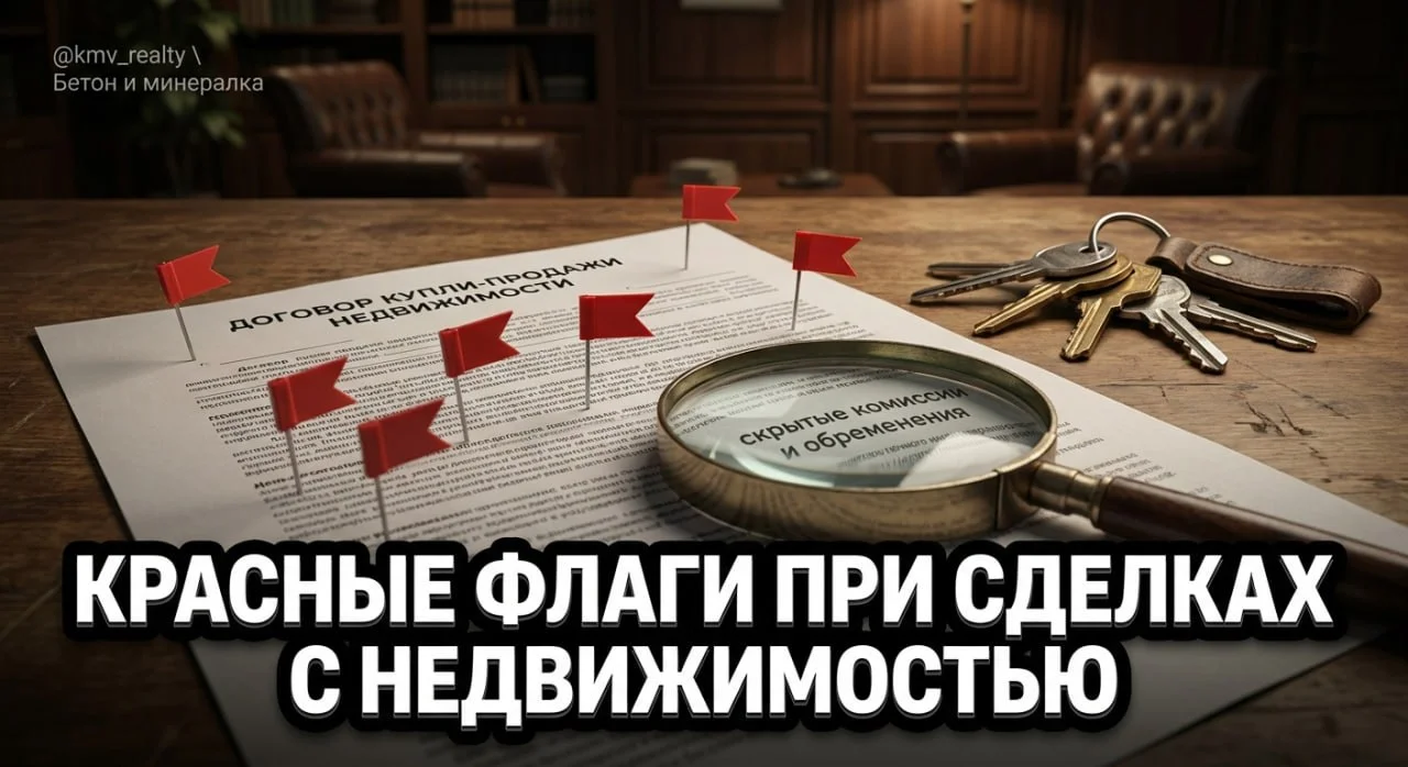 Красные флаги при сделках с недвижимостью