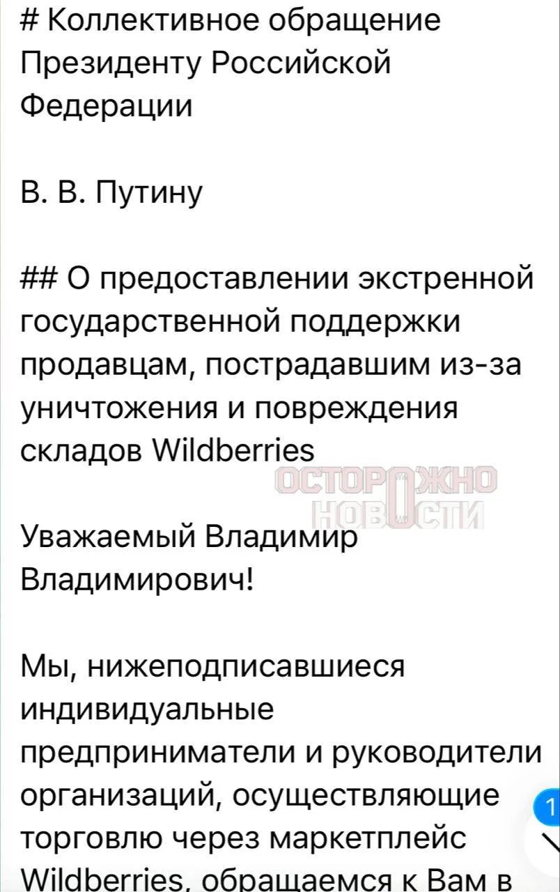 Продавцы из разных регионов готовят массовые иски к Wildberries с требованием компенсировать