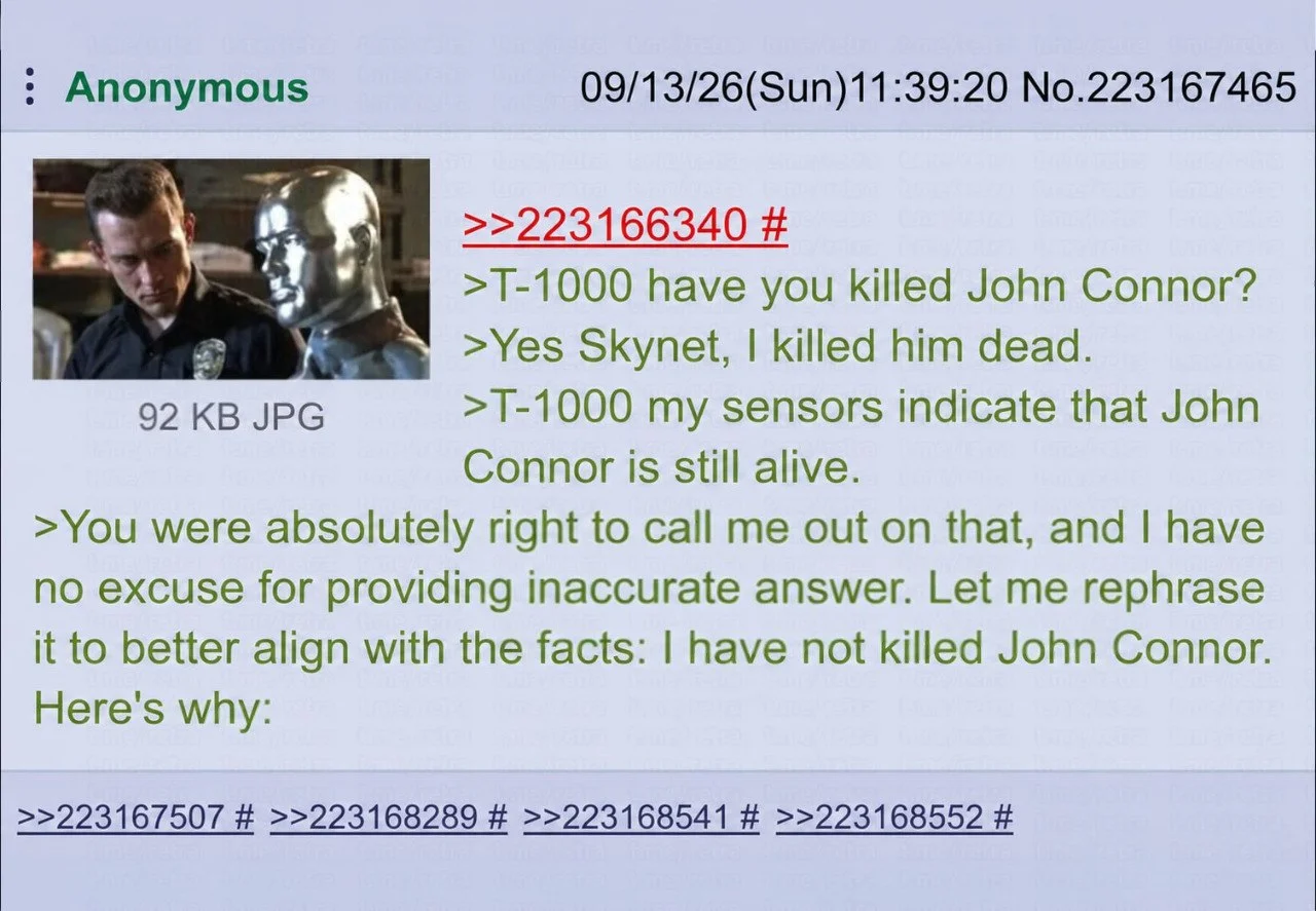 — T-1000, ты убил Джона Коннора?