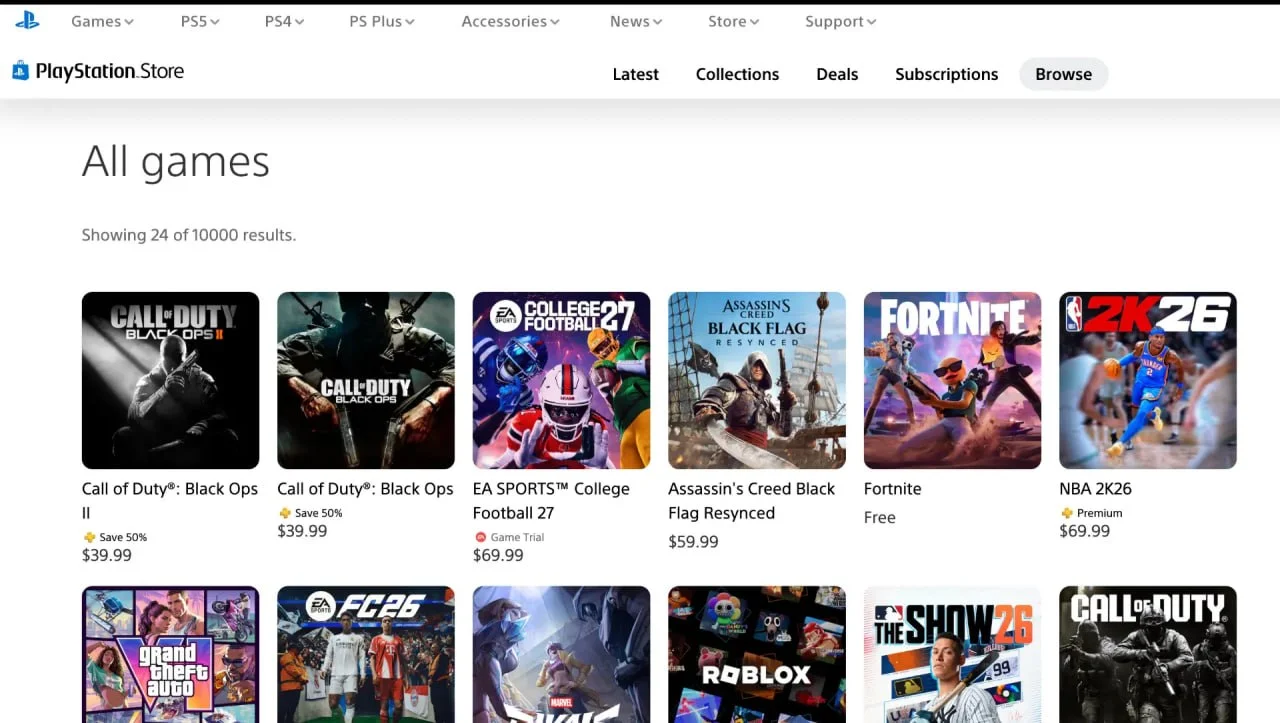 Переиздания Call of Duty: Black Ops 1 и 2 неожиданно возглавили чарты PS Store