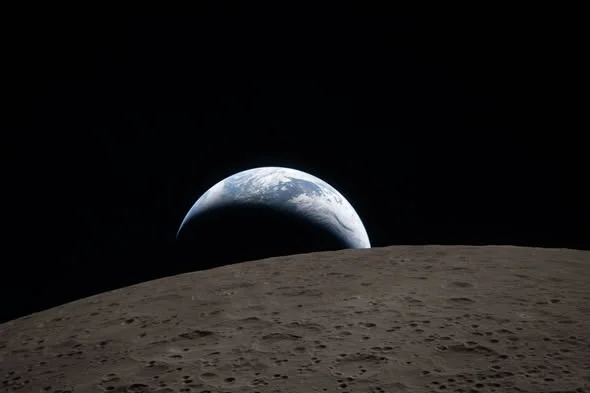 Луна.

Фото: NASA