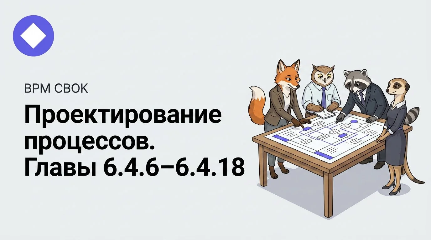 📚 Книжный клуб! BPM CBOK, раздел Проектирование процессов