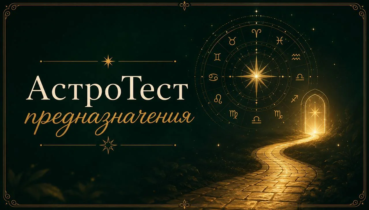 🔥✅ АстроТЕСТ: ИДЕТЕ ЛИ ВЫ ПО СВОЕМУ ПРЕДНАЗНАЧЕНИЮ?