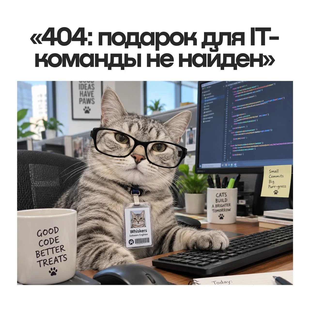404: подарок для IT-команды не найден 💻