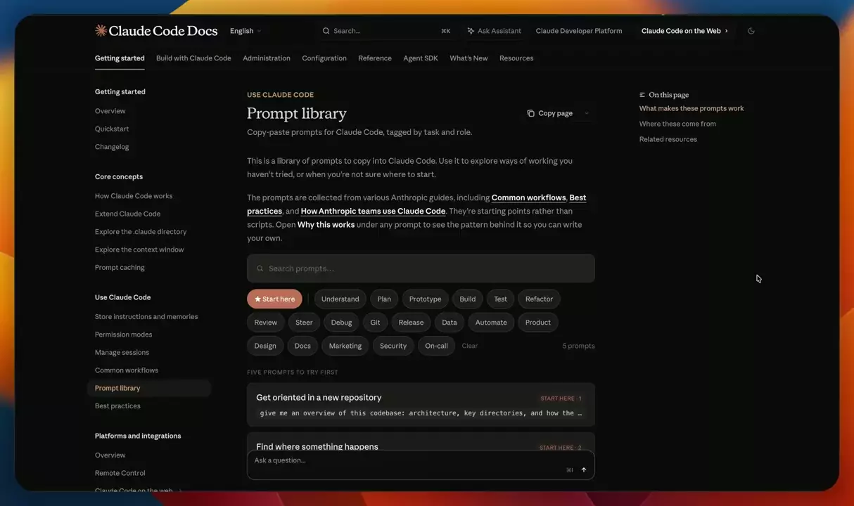 Anthropic выпустили официальную библиотеку промптов для Claude