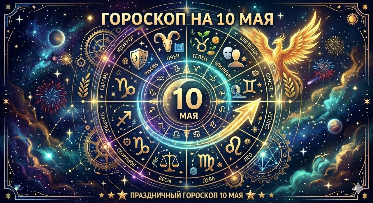 ✨ Гороскоп на 10 мая: Версия «Мудрость созерцания»