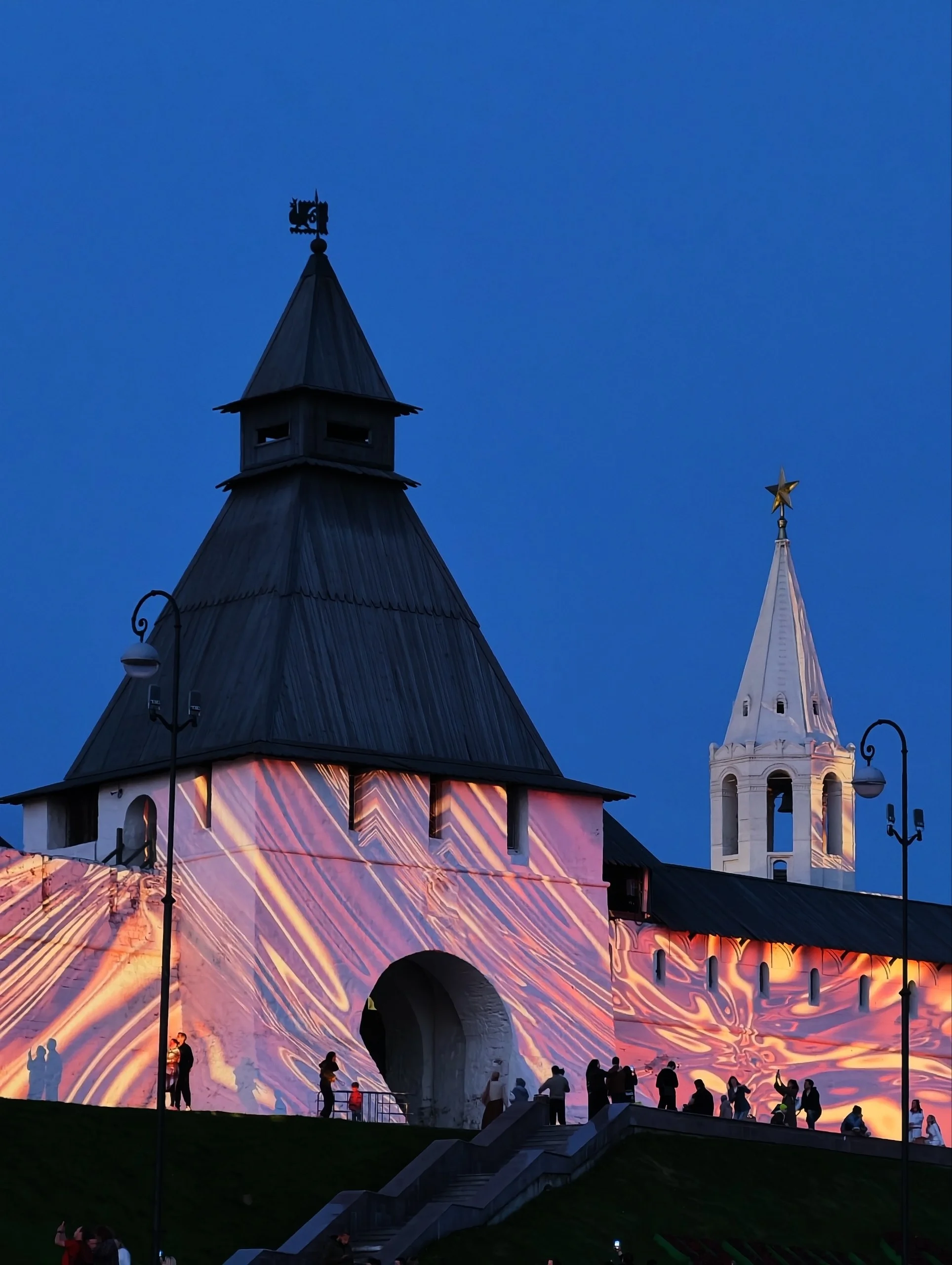 Световое шоу у Казанского Кремля ✨