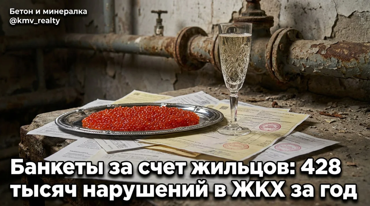 Банкеты за счет жильцов: 428 тысяч нарушений в ЖКХ за год