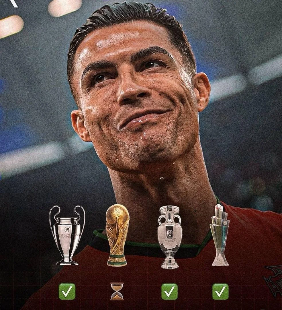 Криштиану Роналду осталось выиграть чемпионат мира 🏆
