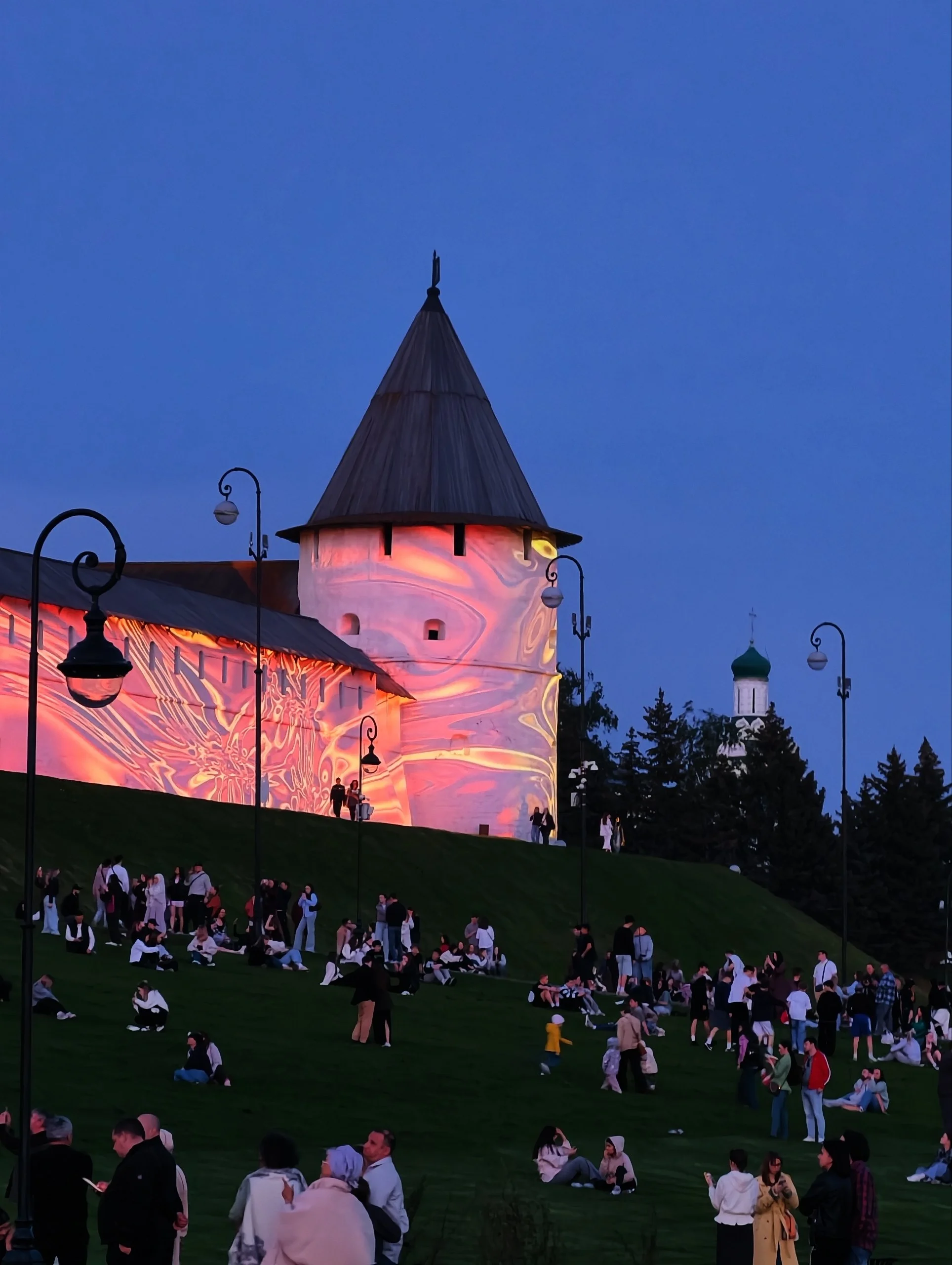 Световое шоу у Казанского Кремля ✨