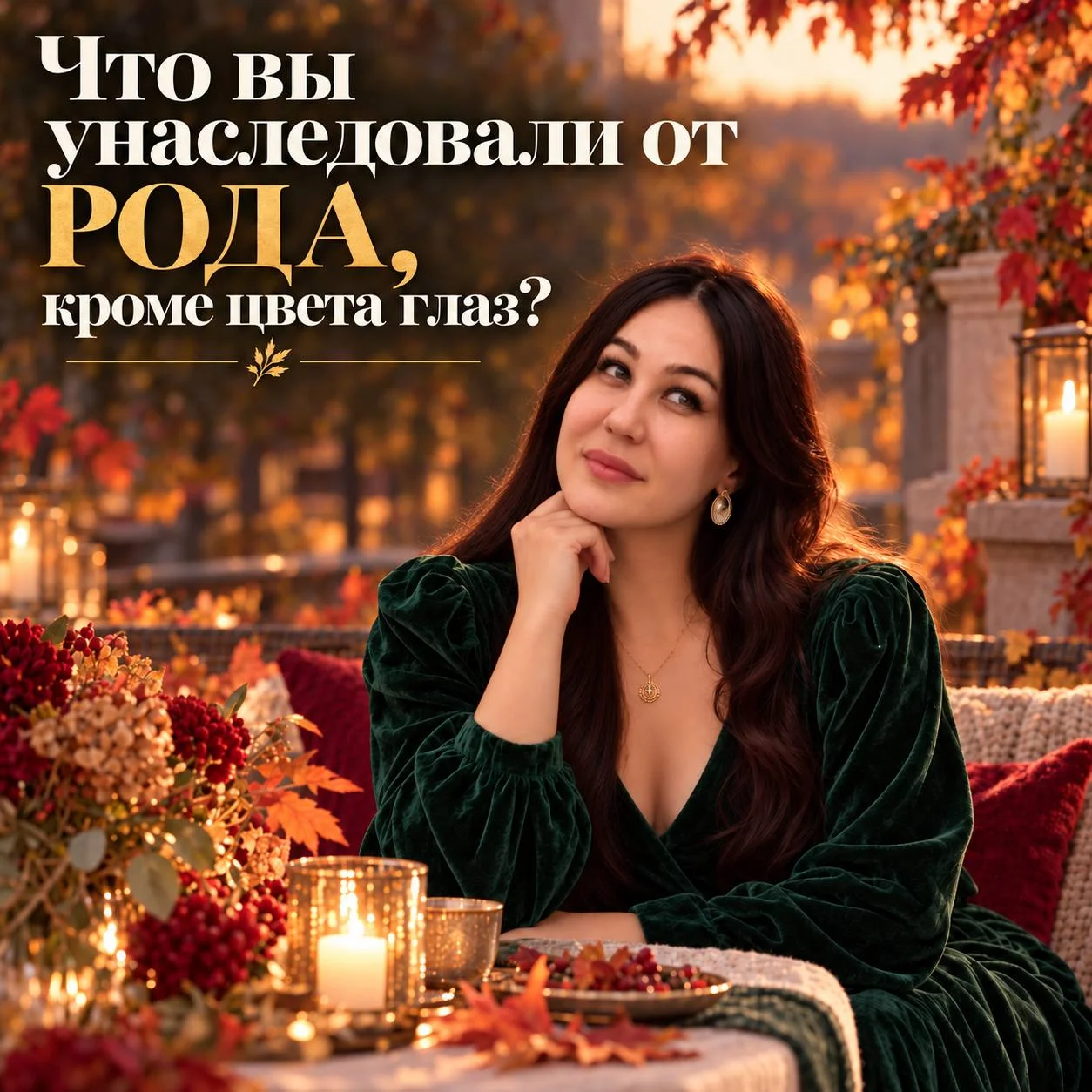 ⛳️ Невидимые нити: что вы унаследовали от семьи, кроме цвета глаз?