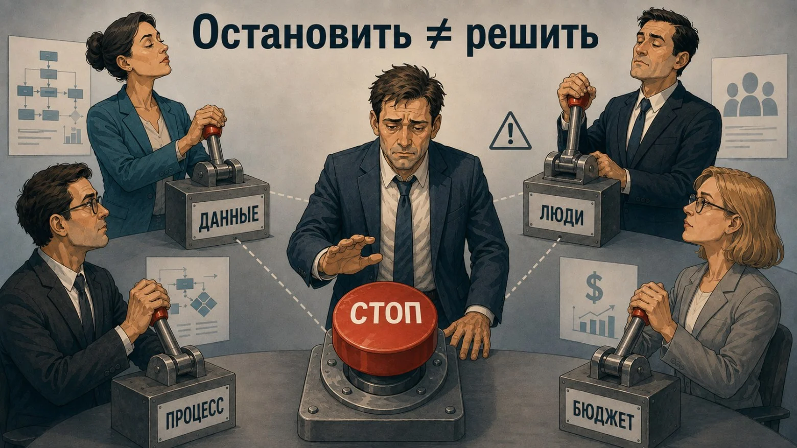 Риск был у всех. Ответственность оказалась у одного