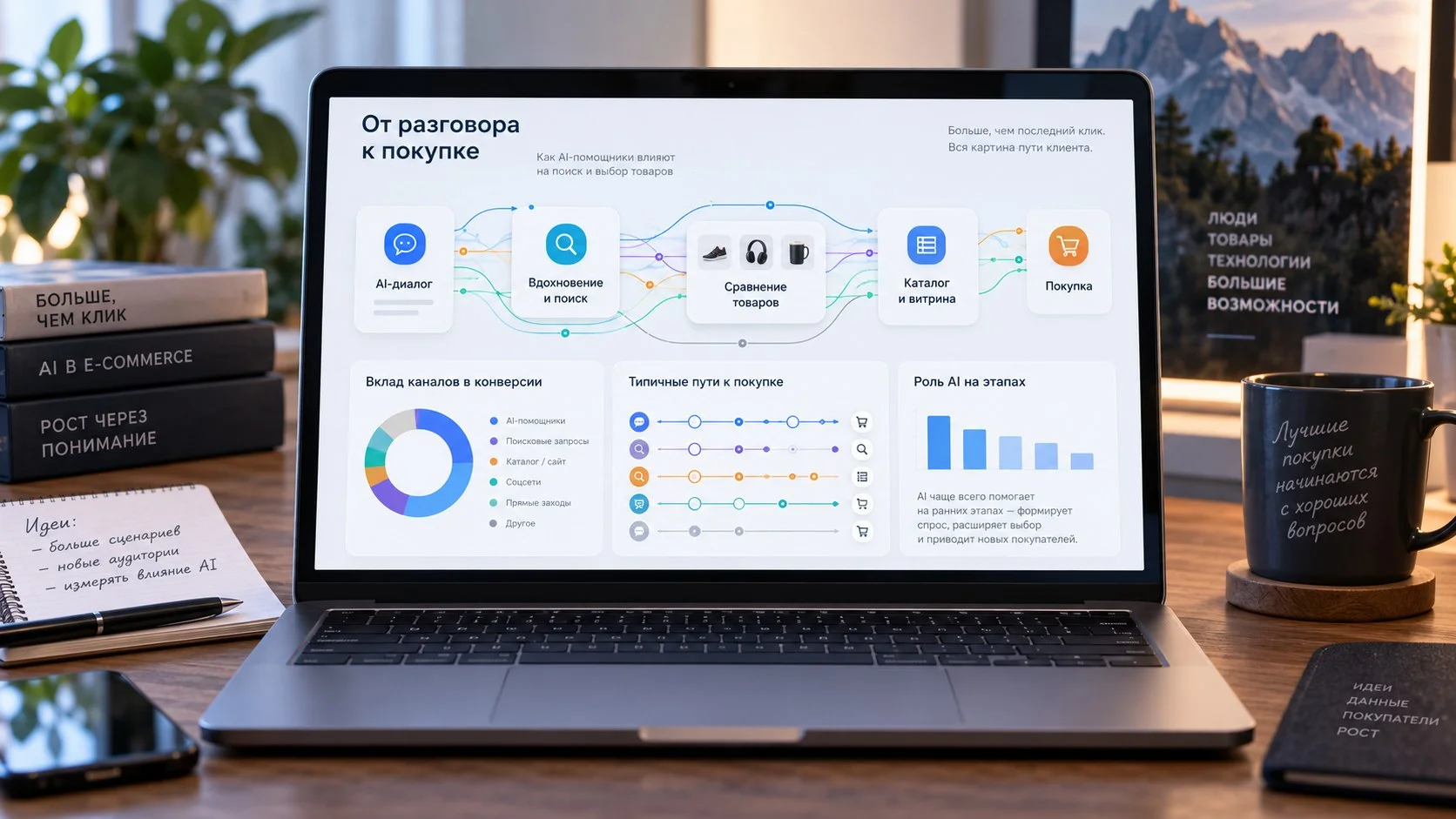 Гид Stripe: влияние ИИ на покупку не помещается в последний клик