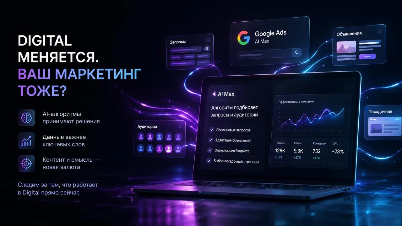 Google теперь сам решает, по каким запросам показать вашу рекламу