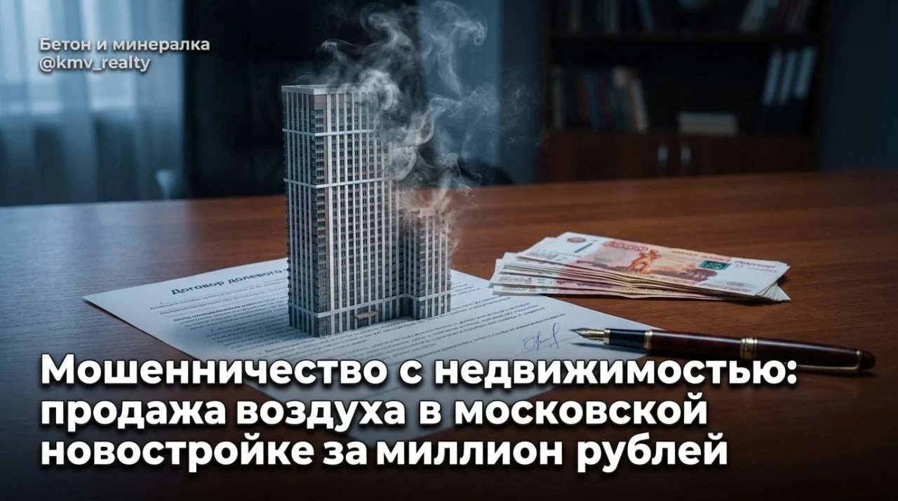 Мошенничество с воздухом в московской новостройке: схема развода на миллион рублей