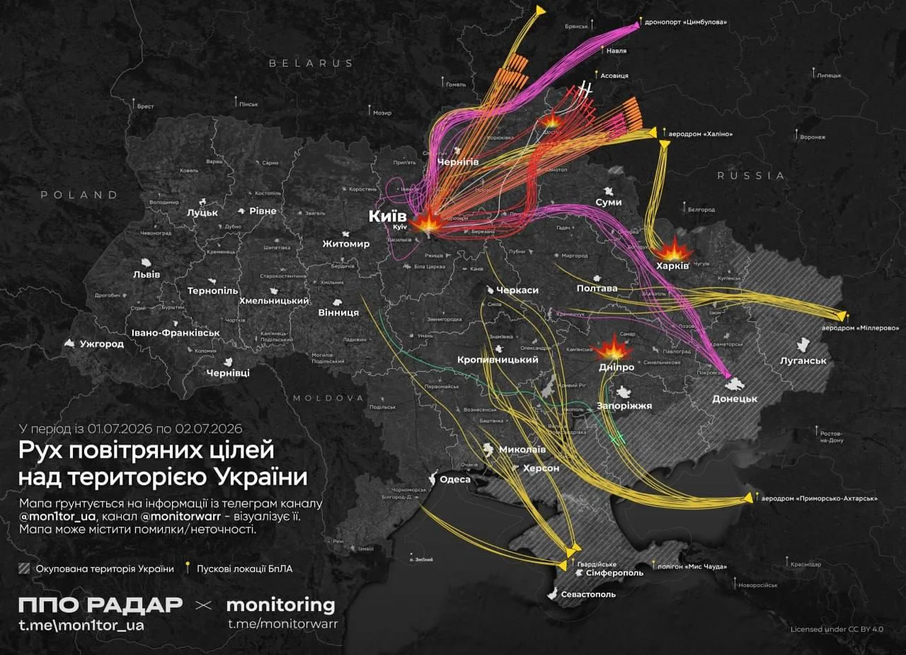ВС РФ в ответ на террористические атаки киевского режима на гражданскую инфраструктуру на