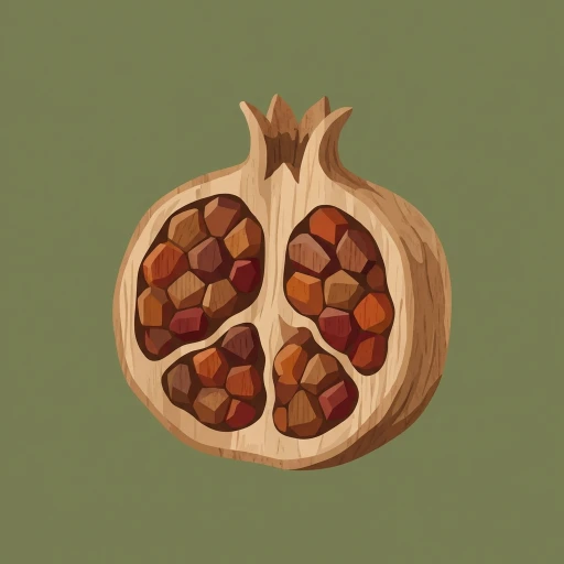 Деревянный Гранат