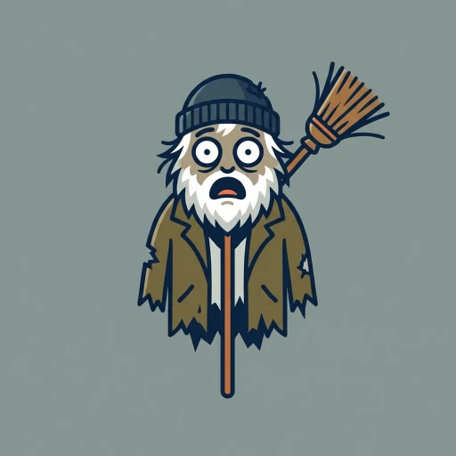 Ошарашенный Дворник