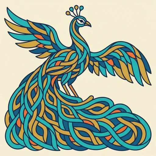 Плетёный Павлин