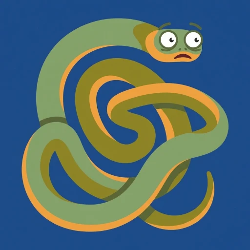 Взволнованный Уж