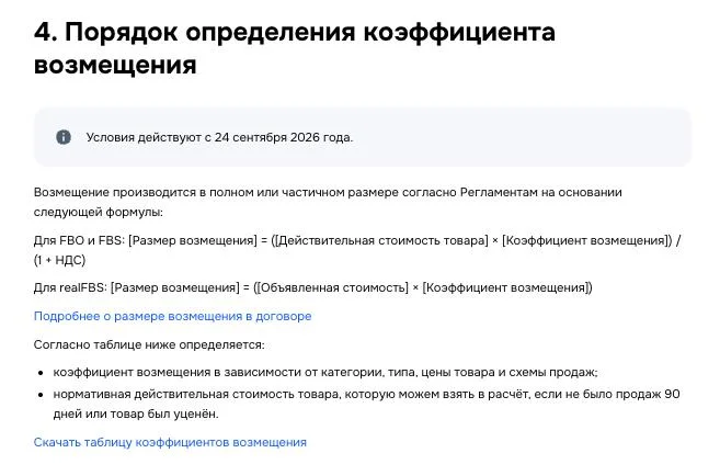 Ozon меняет формулу компенсаций за потерянные товары