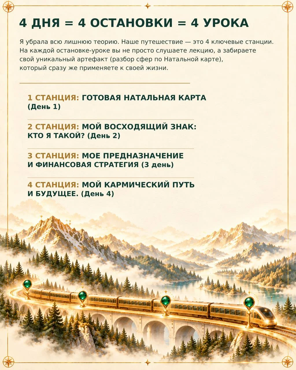 Готовы к путешествию, которое разделит вашу жизнь на до и после? 🚂