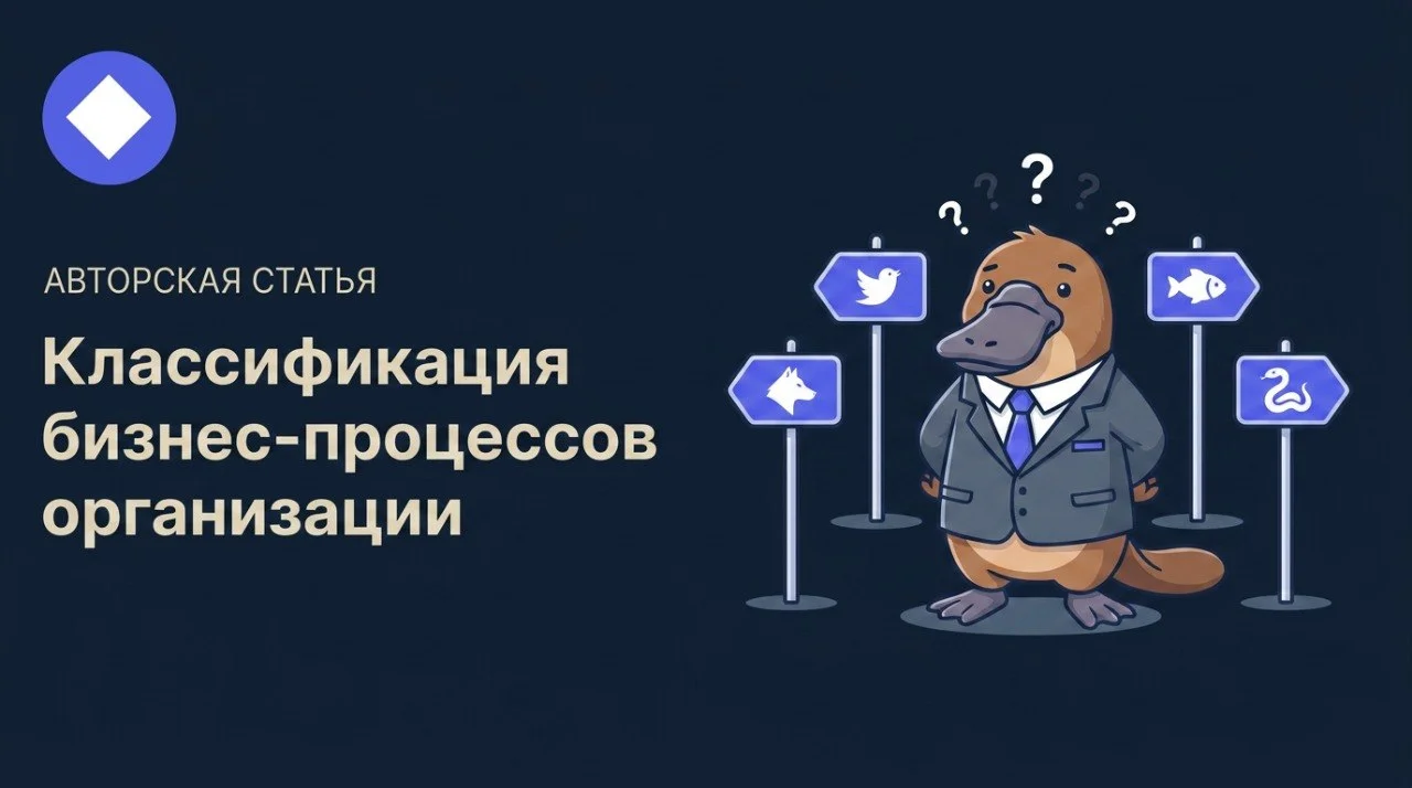 Классификация бизнес-процессов организации