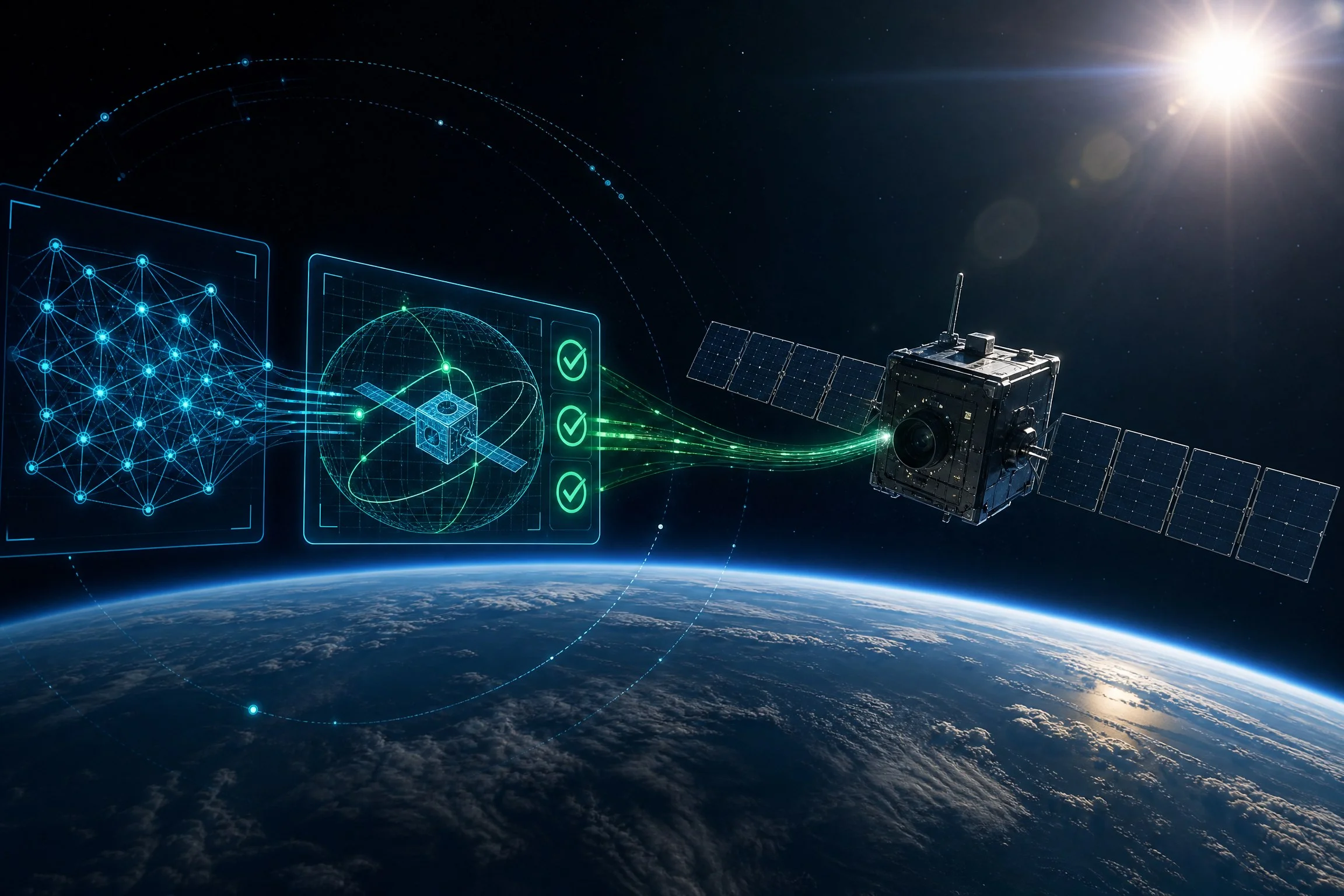 🛰️ AI впервые получил по-настоящему сложную работу: сам управлял спутником на орбите