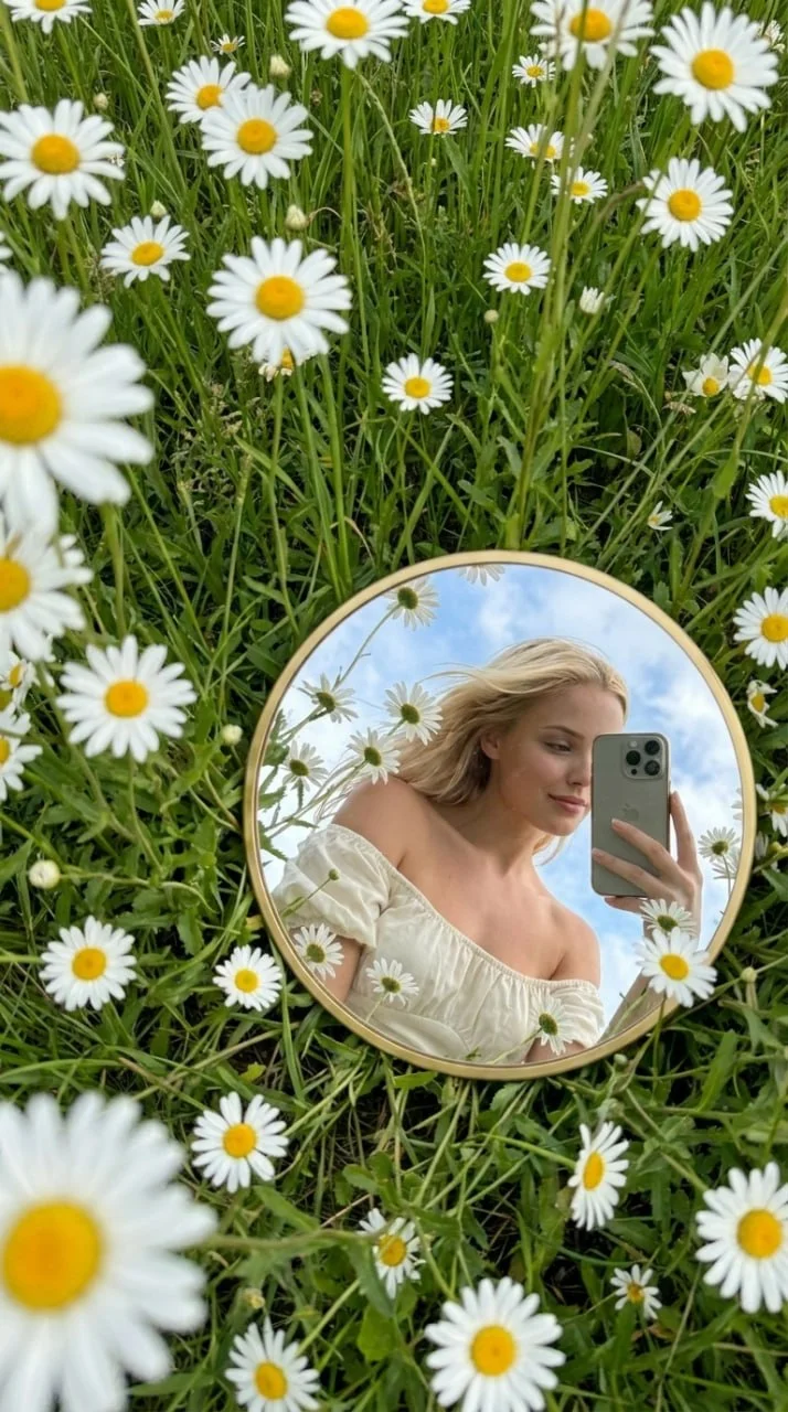 🌼 Фото в зеркале