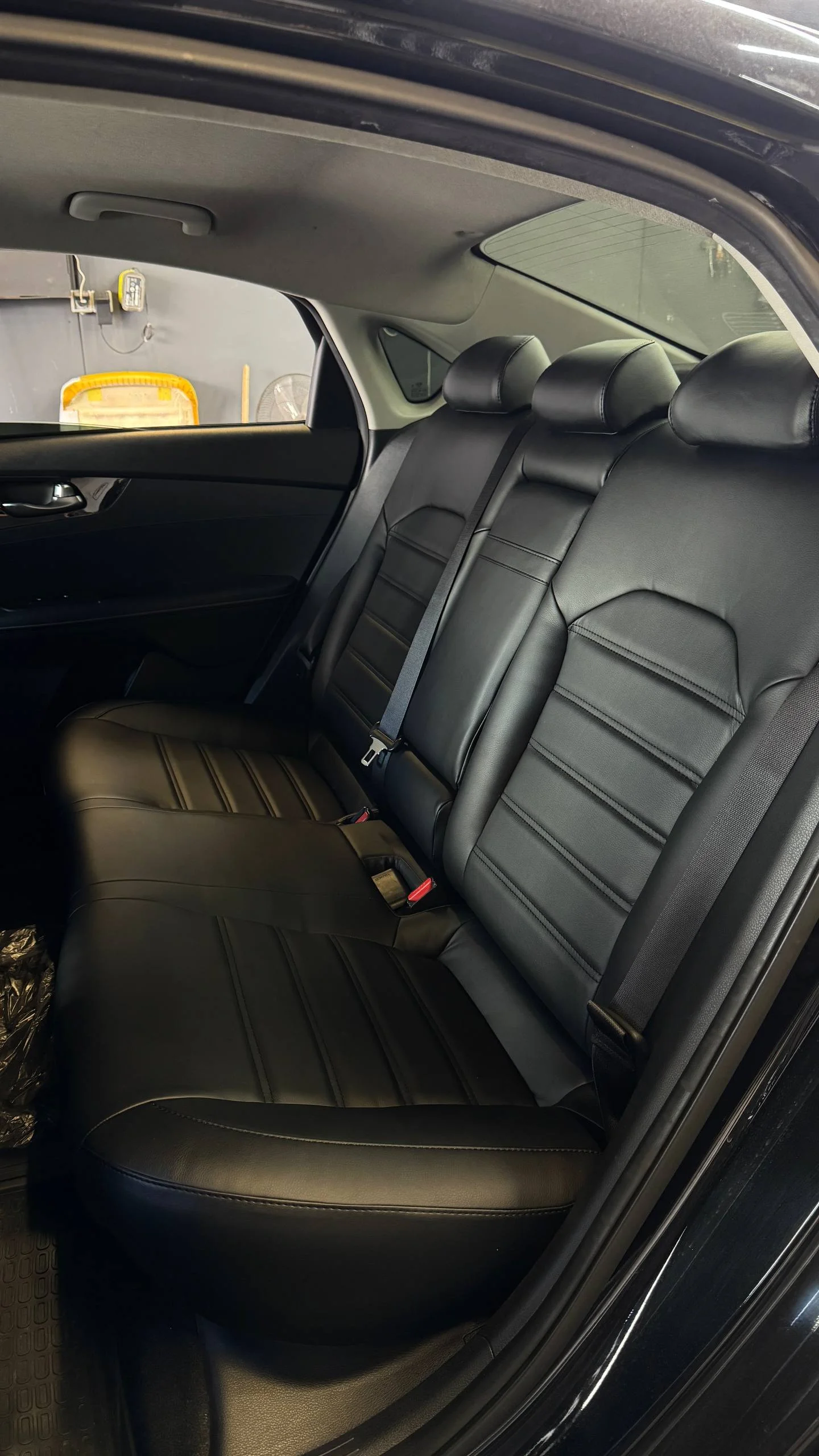 Kia Cerato Пошит и установлен комплект в категории Base+ с усилением лицевых частей переднего