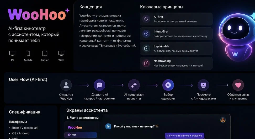 На днях был собес на ведущего веб-дизайнера (ИИ-продукты) в Wink / Ростелеком / НМГ