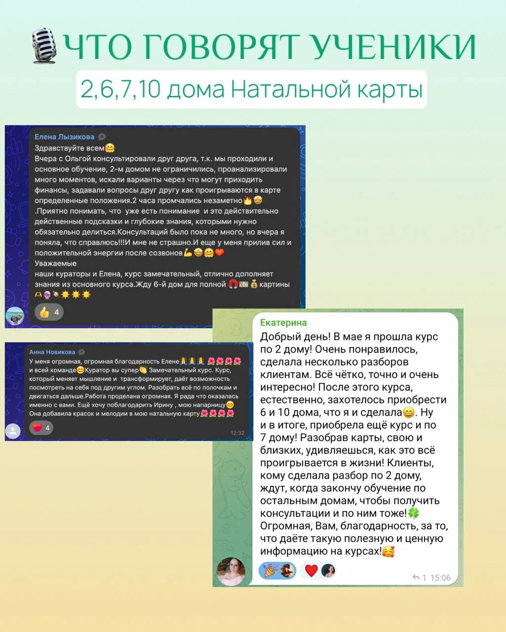 ✨ Вот так меняется жизнь после изучения домов своей Натальной карты ☝️