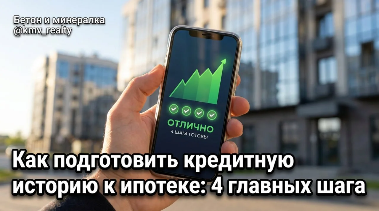Как подготовить кредитную историю к ипотеке: 4 главных шага