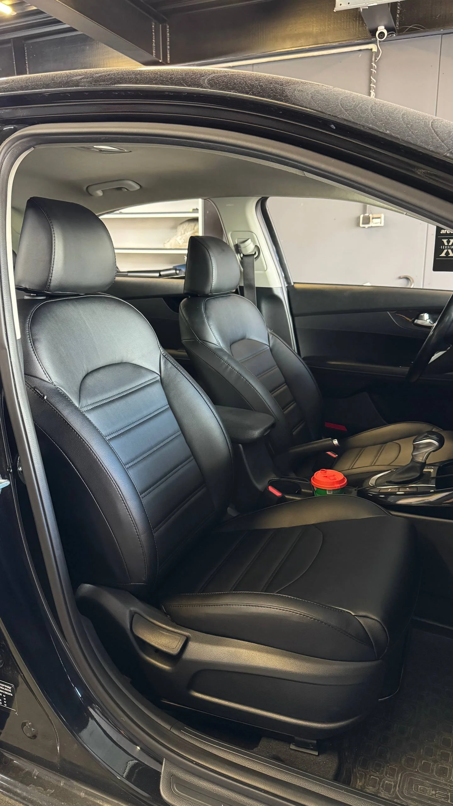 Kia Cerato Пошит и установлен комплект в категории Base+ с усилением лицевых частей переднего