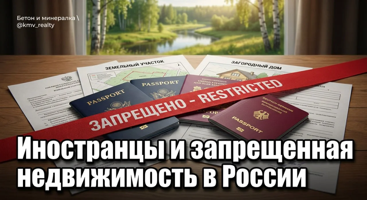 Иностранцы и запрещенная недвижимость в России