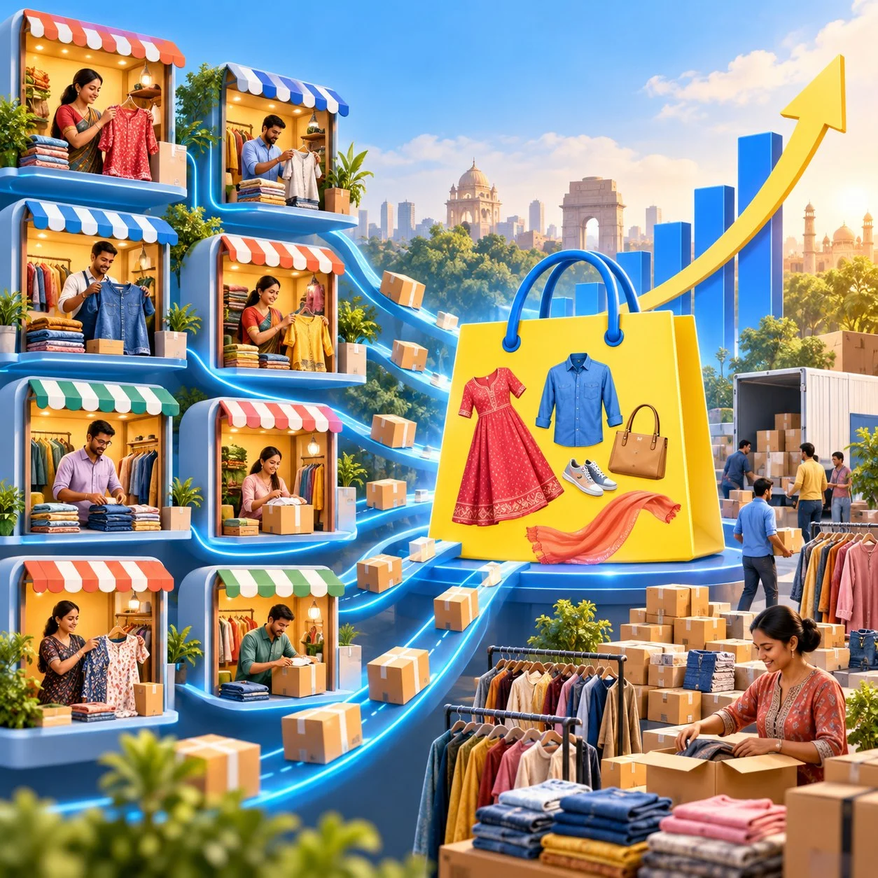 Flipkart почти удвоил число активных продавцов за 15 месяцев