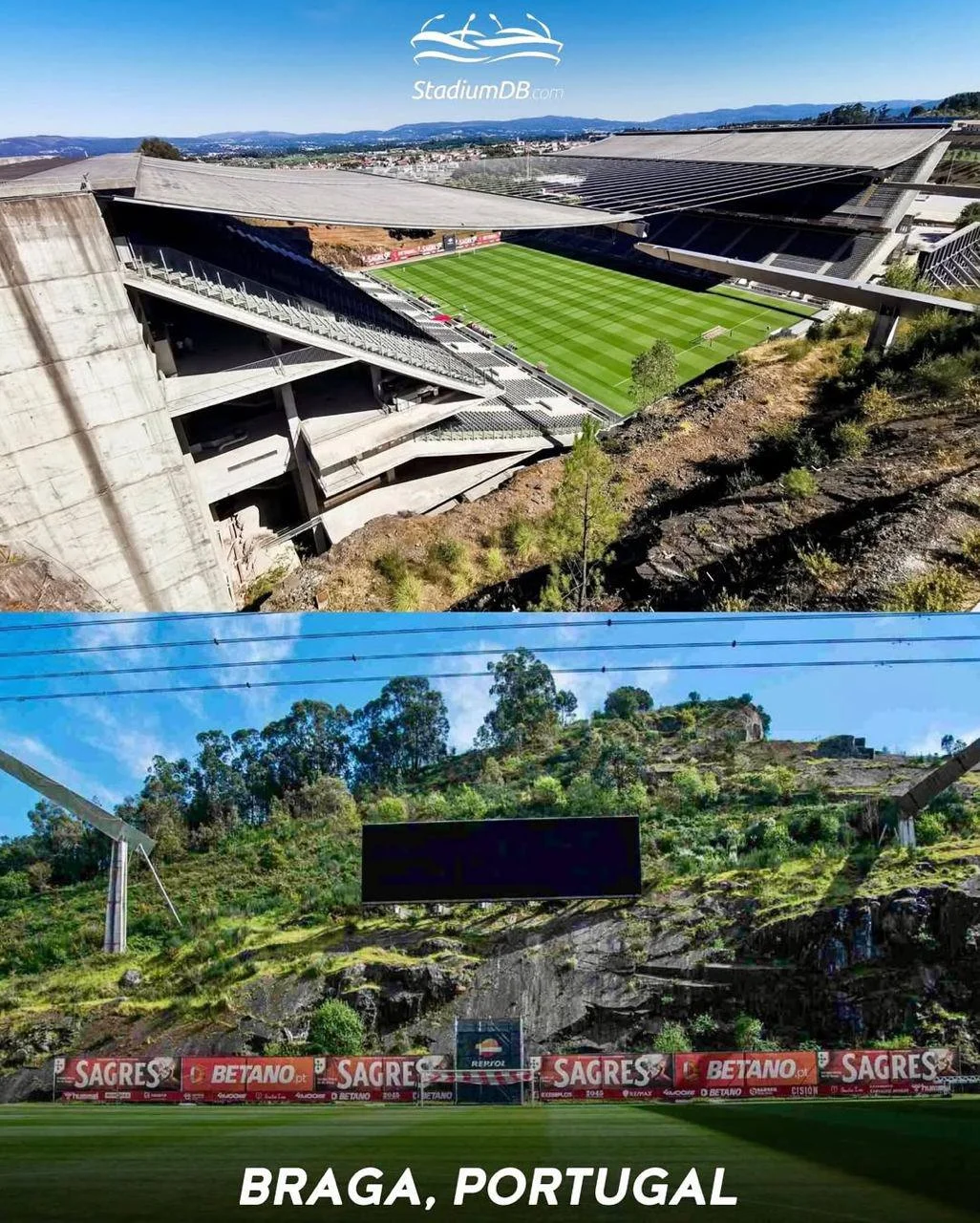 Интересная архитектура стадионов, которые поражают воображение 🏟